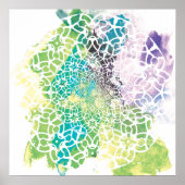 抽象芸術 ポスター (正面)