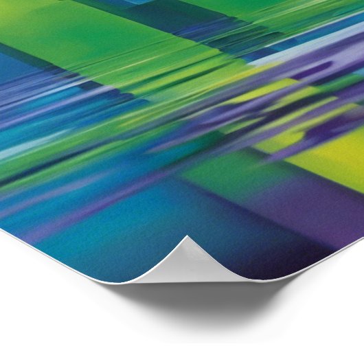 抽象芸術 ポスター (角)