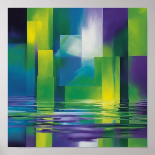 抽象芸術 ポスター (正面)