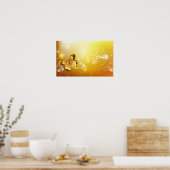 抽象芸術 ポスター (キッチン)