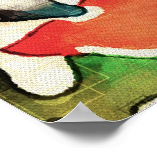 抽象芸術 ポスター (角)