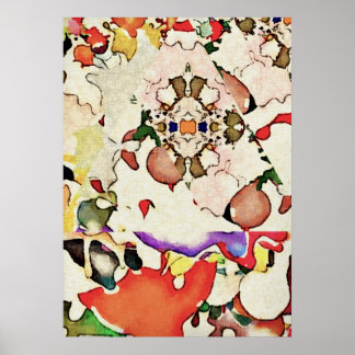 抽象芸術 ポスター