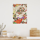 抽象芸術 ポスター (キッチン)