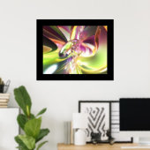 抽象芸術 ポスター (ホームオフィス)