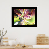 抽象芸術 ポスター (キッチン)