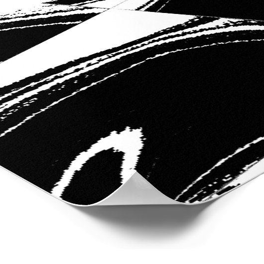 抽象芸術 ポスター (角)