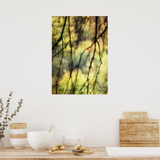 抽象芸術 ポスター (キッチン)