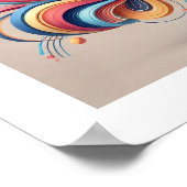 抽象芸術 ポスター (角)