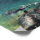 抽象芸術 ポスター (角)