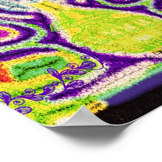 抽象芸術 ポスター (角)