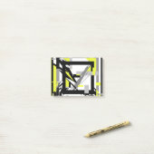 抽象芸術 ポストイット (デスク上)