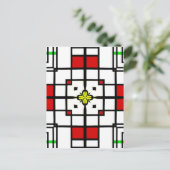 抽象芸術 ポストカード (スタンド正面)