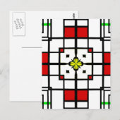 抽象芸術 ポストカード (正面/裏面)