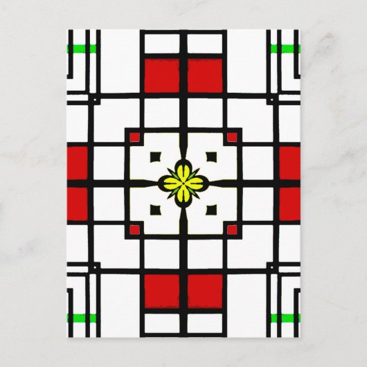 抽象芸術 ポストカード (正面)