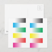 抽象芸術 ポストカード (正面/裏面)