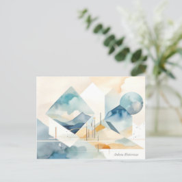 抽象芸術 ポストカード