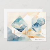 抽象芸術 ポストカード (正面/裏面)