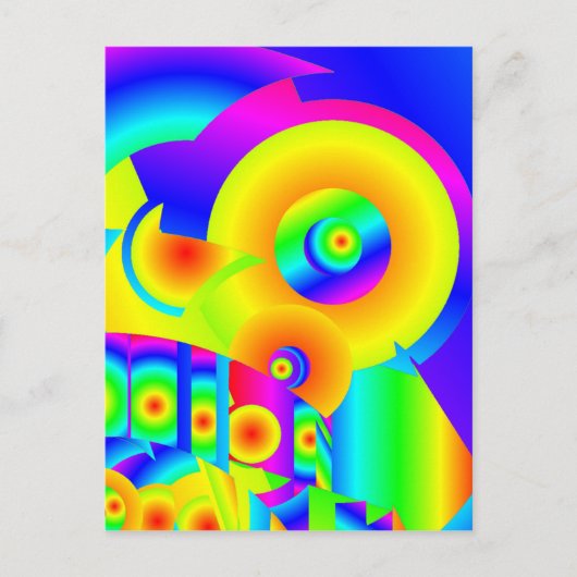抽象芸術 ポストカード (正面)