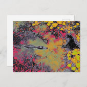 抽象芸術 ポストカード (正面/裏面)