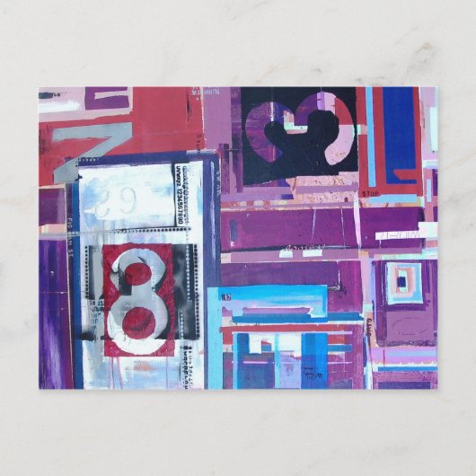 抽象芸術 ポストカード (正面)