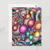 抽象芸術 ポストカード (正面/裏面)