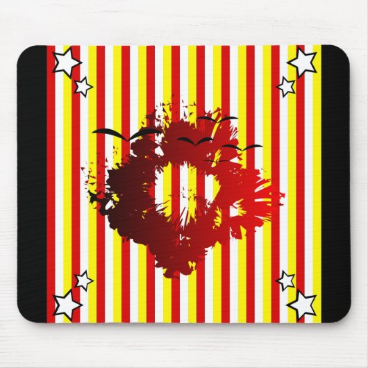 抽象芸術 マウスパッド (正面)