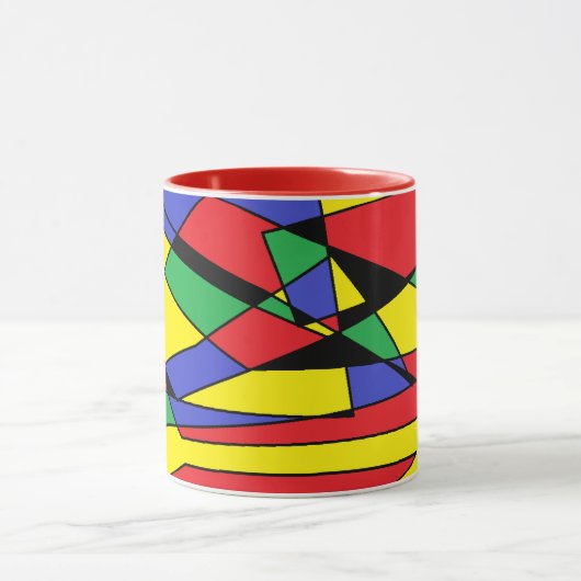 抽象芸術 マグカップ (中央)