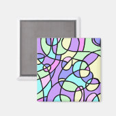 抽象芸術 マグネット (正面/裏面)