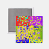 抽象芸術 マグネット (正面/裏面)