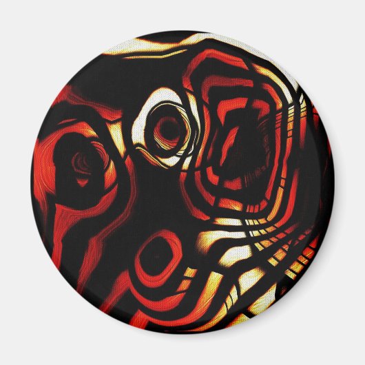 抽象芸術 マグネット (正面)