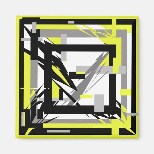 抽象芸術 マグネット (正面)