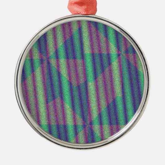 抽象芸術 メタルオーナメント (正面)