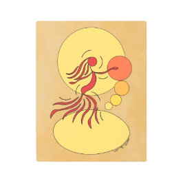 抽象芸術 メタルプリント