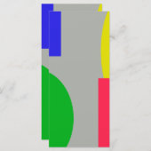 抽象芸術 メニュー (正面/裏面)