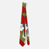 抽象芸術,モダンクリエイティブ,アップリケ ネクタイ (正面)