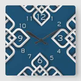 抽象芸術 モダン スクエア壁時計