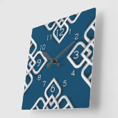 抽象芸術 モダン スクエア壁時計 (傾斜)