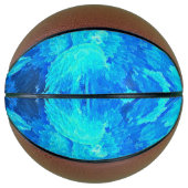 抽象芸術, モダン,ターコイズモザイク バスケットボール (正面)