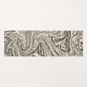 抽象芸術 ヨガマット (正面(横))