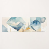 抽象芸術 ヨガマット (正面(横))