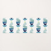 抽象芸術 ヨガマット (裏面(横))