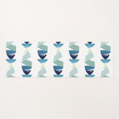 抽象芸術 ヨガマット (正面(横))