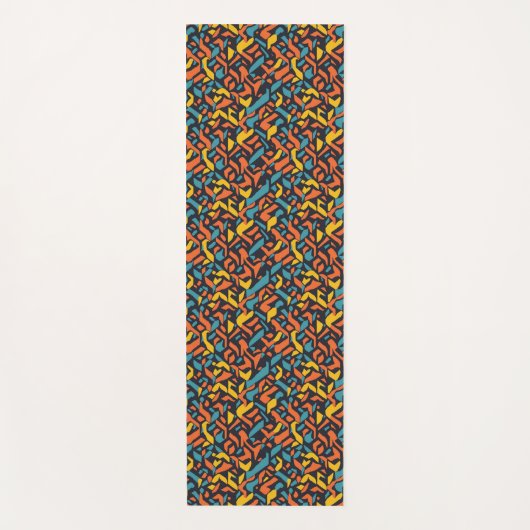 抽象芸術 ヨガマット (正面)