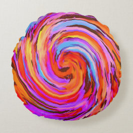 抽象芸術 ラウンドクッション