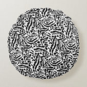 抽象芸術 ラウンドクッション (正面)