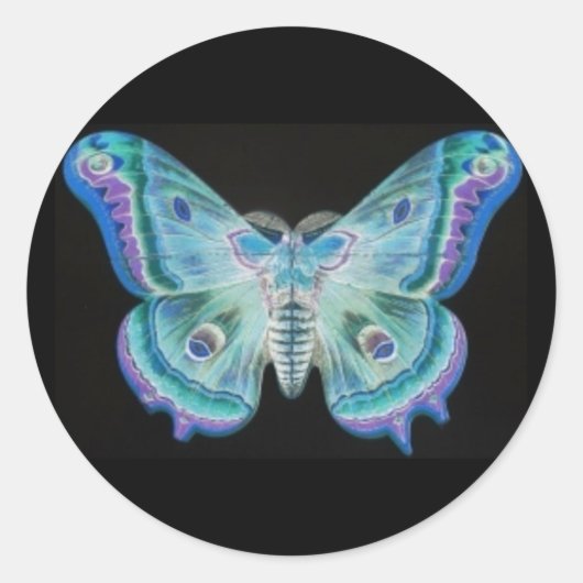 抽象芸術 ラウンドシール (正面)