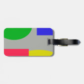 抽象芸術 ラゲッジタグ (裏面横)