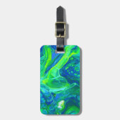 抽象芸術 ラゲッジタグ (正面縦)