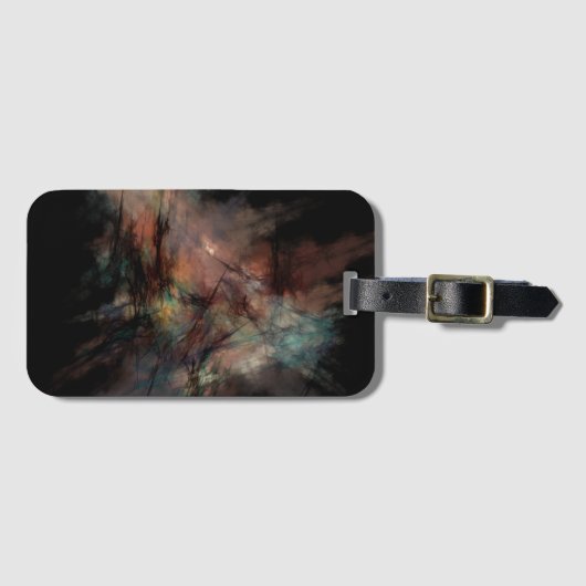 抽象芸術 ラゲッジタグ (正面横)
