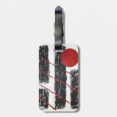 抽象芸術 ラゲッジタグ (裏面縦)